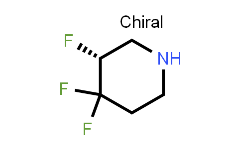 CAS No. 2165884-93-3, (3R)-3,4,4-trifluoropiperidine