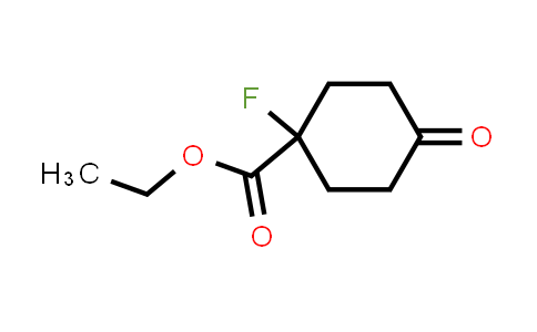 CAS No. 1032821-34-3, ethyl 1-fluoro-4-oxocyclohexane-1-carboxylate