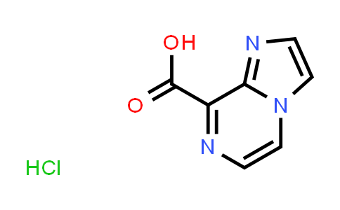CAS No. 1820735-11-2, imidazo[1,2-a]pyrazine-8-carboxylic acid hydrochloride