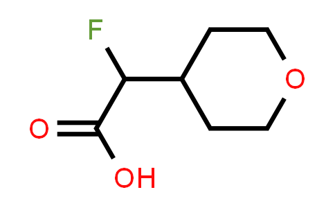 CAS No. 1516034-79-9, 2-fluoro-2-(oxan-4-yl)acetic acid