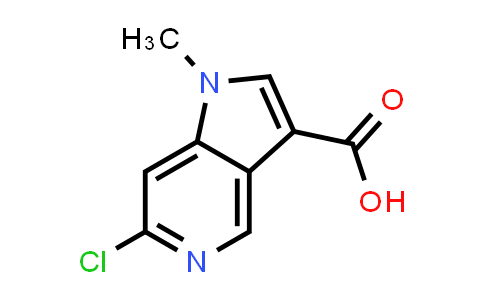 CAS No. 2167704-97-2, 6-chloro-1-methyl-1H-pyrrolo[3,2-c]pyridine-3-carboxylic acid