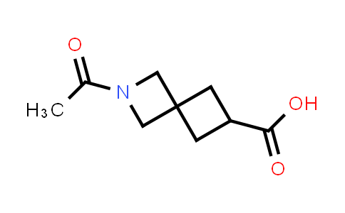 CAS No. 2303859-30-3, 2-acetyl-2-azaspiro[3.3]heptane-6-carboxylic acid