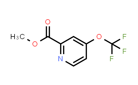 CAS No. 1206978-25-7, methyl 4-(trifluoromethoxy)pyridine-2-carboxylate