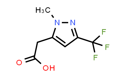 CAS No. 1154762-97-6, 2-[1-methyl-3-(trifluoromethyl)-1H-pyrazol-5-yl]acetic acid