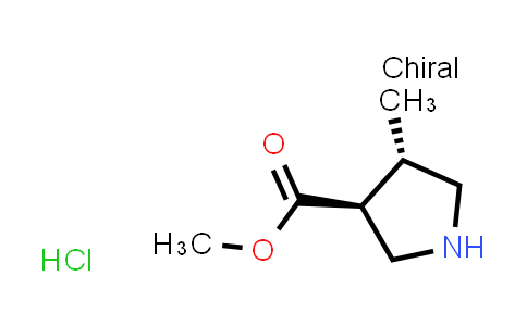 CAS No. 2227197-31-9, methyl (3S,4S)-4-methylpyrrolidine-3-carboxylate hydrochloride