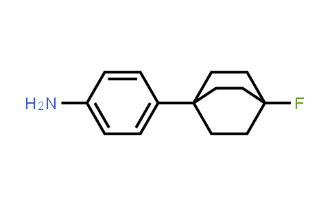 CAS No. 60526-67-2, 4-(4-fluoro-1-bicyclo[2.2.2]octanyl)aniline