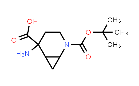 CAS No. 2387599-22-4, 5-amino-2-tert-butoxycarbonyl-2-azabicyclo[4.1.0]heptane-5-carboxylic acid