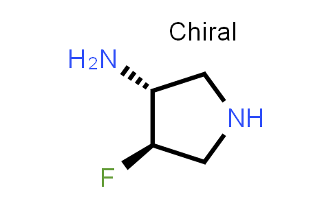 CAS No. 746570-25-2, trans-4-fluoropyrrolidin-3-amine