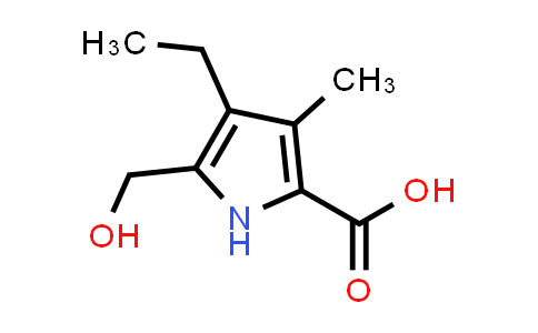CAS No. 31840-13-8, 4-ethyl-5-(hydroxymethyl)-3-methyl-1H-pyrrole-2-carboxylic acid