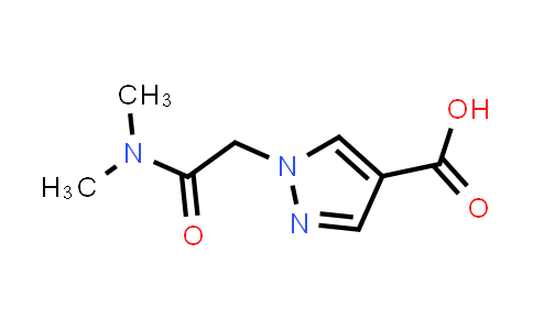 CAS No. 1006454-68-7, 1-[(dimethylcarbamoyl)methyl]-1H-pyrazole-4-carboxylic acid
