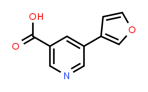 CAS No. 1160106-84-2, 5-(furan-3-yl)pyridine-3-carboxylic acid
