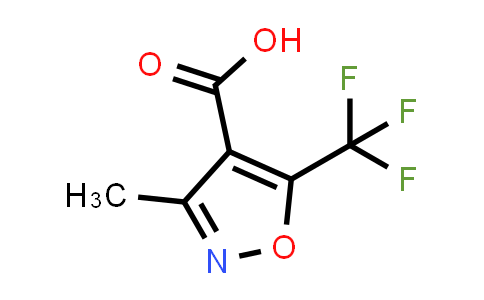 CAS No. 193952-09-9, 3-methyl-5-(trifluoromethyl)-1,2-oxazole-4-carboxylic acid