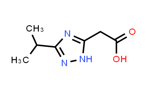 CAS No. 929339-46-8, 2-[3-(propan-2-yl)-1H-1,2,4-triazol-5-yl]acetic acid