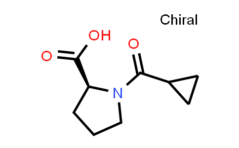 CAS No. 148706-15-4, (2S)-1-cyclopropanecarbonylpyrrolidine-2-carboxylic acid