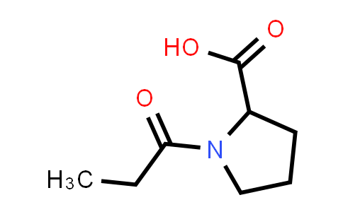 CAS No. 59785-64-7, 1-propanoylpyrrolidine-2-carboxylic acid