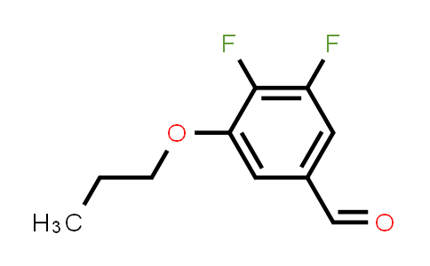 CAS No. 883540-69-0, 3,4-difluoro-5-propoxybenzaldehyde