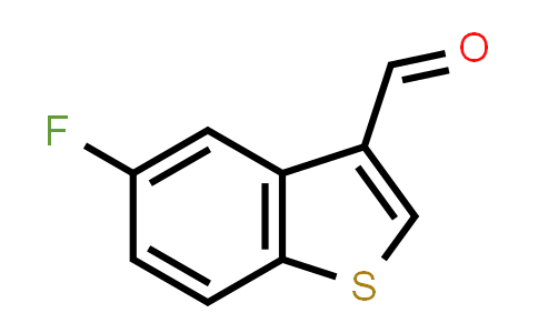 CAS No. 40740-56-5, 5-fluoro-1-benzothiophene-3-carbaldehyde
