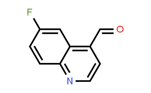 CAS No. 482586-86-7, 6-fluoroquinoline-4-carbaldehyde