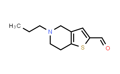 CAS No. 1710202-00-8, 5-propyl-4H,5H,6H,7H-thieno[3,2-c]pyridine-2-carbaldehyde