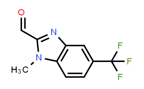 CAS No. 958863-77-9, 1-methyl-5-(trifluoromethyl)-1H-1,3-benzodiazole-2-carbaldehyde
