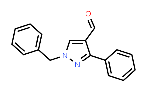 CAS No. 588687-35-8, 1-benzyl-3-phenyl-1H-pyrazole-4-carbaldehyde