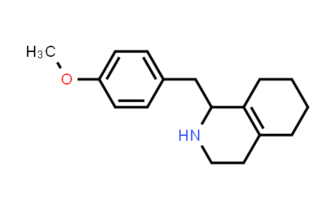 CAS No. 51072-36-7, 1-[（4-甲氧基苯基）甲基] -1,2,3,4,5,6,7,8-八氢异喹啉
