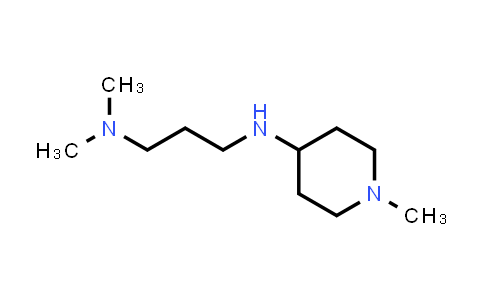 CAS No. 724757-64-6, N-[3-(dimethylamino)propyl]-1-methylpiperidin-4-amine