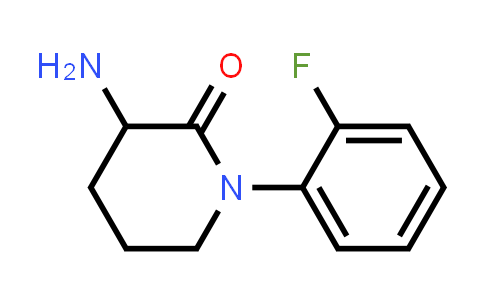 CAS No. 1343318-18-2, 3-amino-1-(2-fluorophenyl)piperidin-2-one