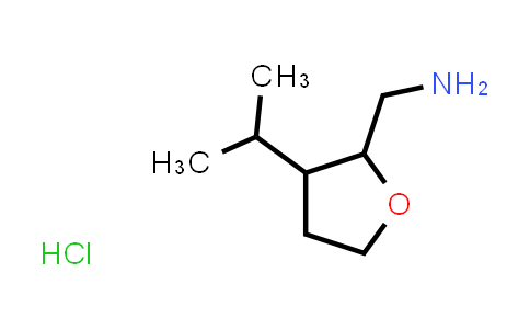 CAS No. 1955541-51-1, 1-[3-(propan-2-yl)oxolan-2-yl]methanamine hydrochloride