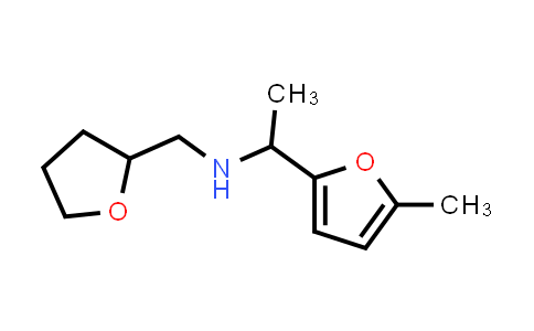 CAS No. 1021104-30-2, [1-(5-methylfuran-2-yl)ethyl][(oxolan-2-yl)methyl]amine