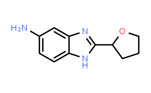 CAS No. 519019-53-5, 2-(oxolan-2-yl)-1H-1,3-benzodiazol-5-amine