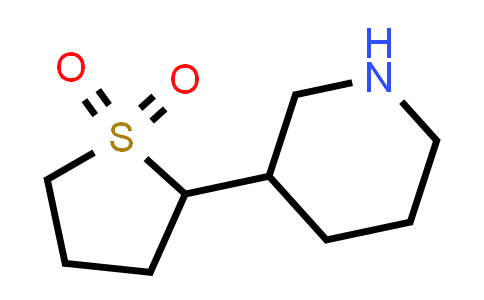 CAS No. 1306604-28-3, 2-(piperidin-3-yl)-1λ⁶-thiolane-1,1-dione