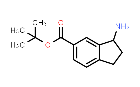 CAS No. 1246508-49-5, tert-butyl 3-aminoindane-5-carboxylate