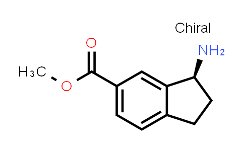CAS No. 1213213-26-3, methyl (3S)-3-aminoindane-5-carboxylate