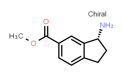 CAS No. 1212974-29-2, methyl (3R)-3-aminoindane-5-carboxylate