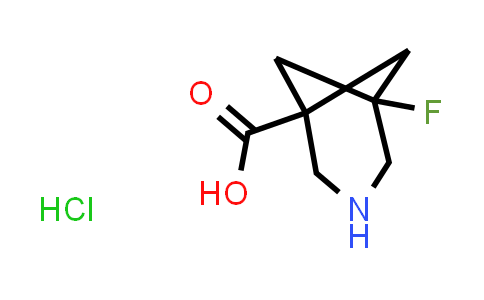 CAS No. 2402829-94-9, 5-fluoro-3-azabicyclo[3.1.1]heptane-1-carboxylic acid hydrochloride