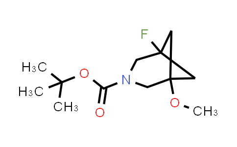 CAS No. 2413900-24-8, tert-butyl 1-fluoro-5-methoxy-3-azabicyclo[3.1.1]heptane-3-carboxylate