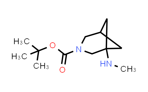 CAS No. 1781643-95-5, tert-butyl 1-(methylamino)-3-azabicyclo[3.1.1]heptane-3-carboxylate