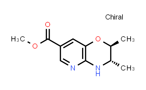 CAS No. 2439093-45-3, methyl (2S,3S)-2,3-dimethyl-3,4-dihydro-2H-pyrido[3,2-b][1,4]oxazine-7-carboxylate