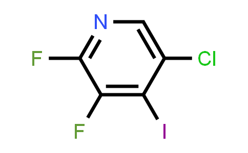 CAS No. 406676-26-4, 5-chloro-2,3-difluoro-4-iodo-pyridine