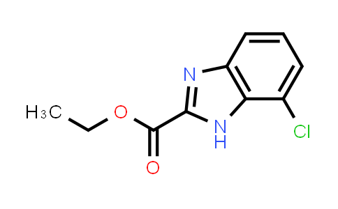 CAS No. 1339789-49-9, ethyl 7-chloro-1H-benzimidazole-2-carboxylate