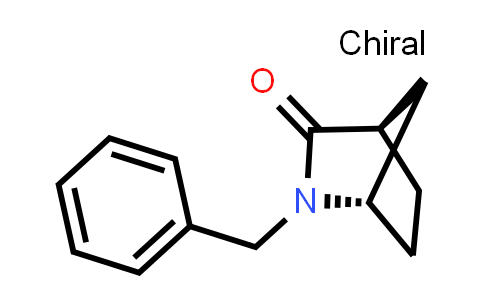 CAS No. 212073-06-8, (1R,4S)-2-benzyl-2-azabicyclo[2.2.1]heptan-3-one