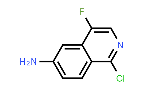 CAS No. 2377033-30-0, 1-chloro-4-fluoro-isoquinolin-6-amine