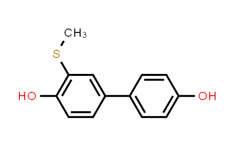 CAS No. 69432-61-7, 4-(4-hydroxyphenyl)-2-methylsulfanyl-phenol