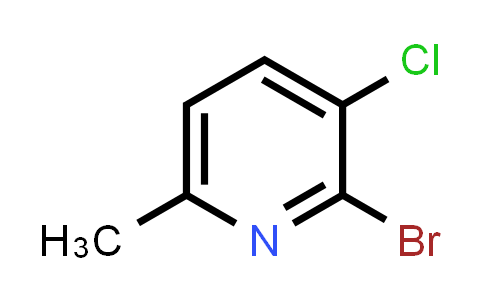 CAS No. 1211582-97-6, 2-bromo-3-chloro-6-methyl-pyridine