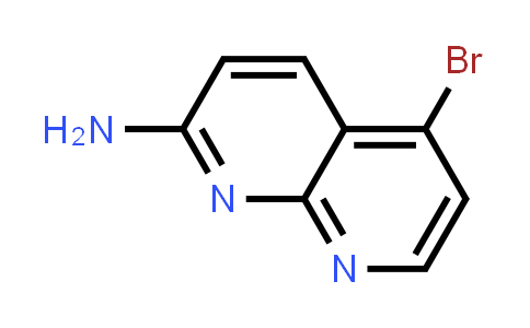 CAS No. 2056916-57-3, 5-bromo-1,8-naphthyridin-2-amine