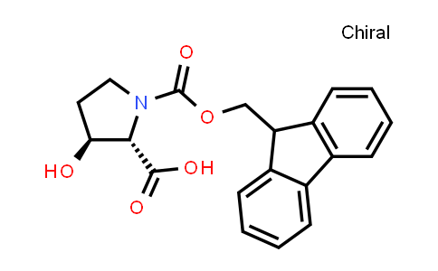 CAS No. 296774-32-8, (2S,3S)-1-(9H-fluoren-9-ylmethoxycarbonyl)-3-hydroxy-pyrrolidine-2-carboxylic acid