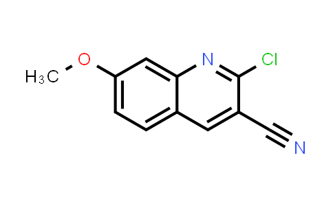 CAS No. 128259-63-2, 2-chloro-7-methoxy-quinoline-3-carbonitrile