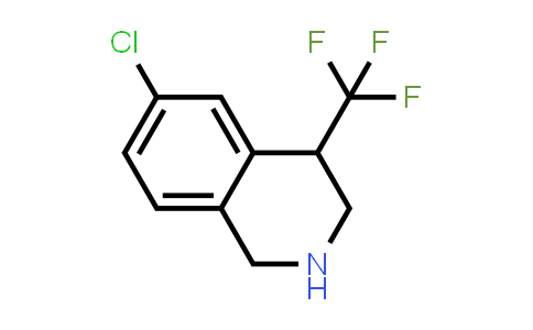 CAS No. 1783561-93-2, 6-chloro-4-(trifluoromethyl)-1,2,3,4-tetrahydroisoquinoline
