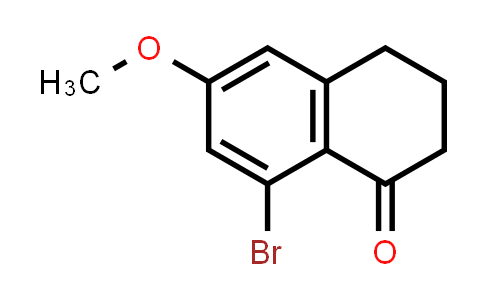 CAS No. 1336952-02-3, 8-bromo-6-methoxy-tetralin-1-one
